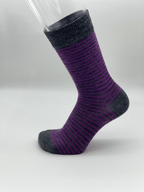 Smalrandig Ullstrumpa