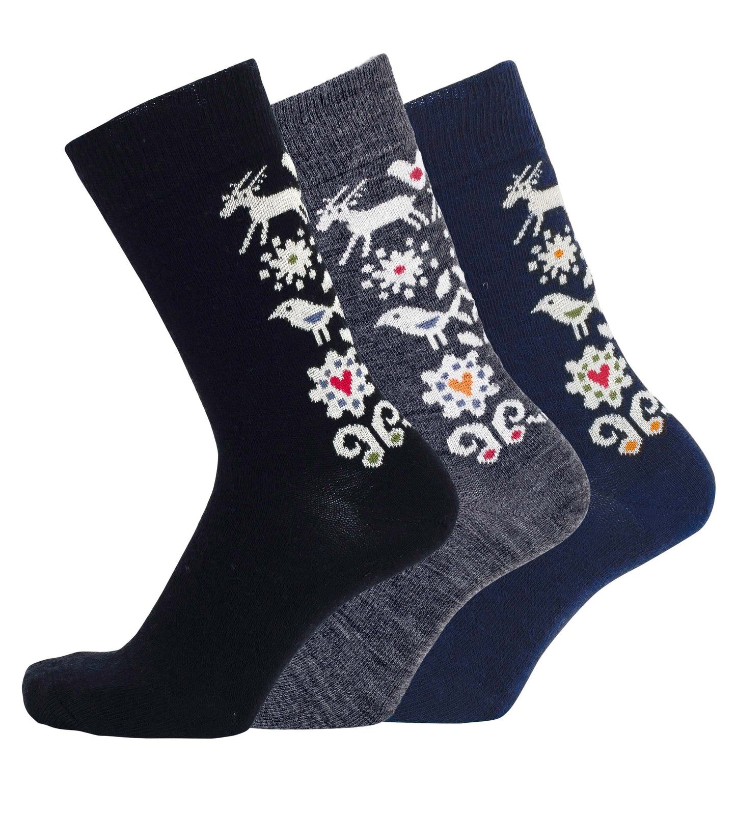 Birds Ullstrumpa AntracitgrÄ