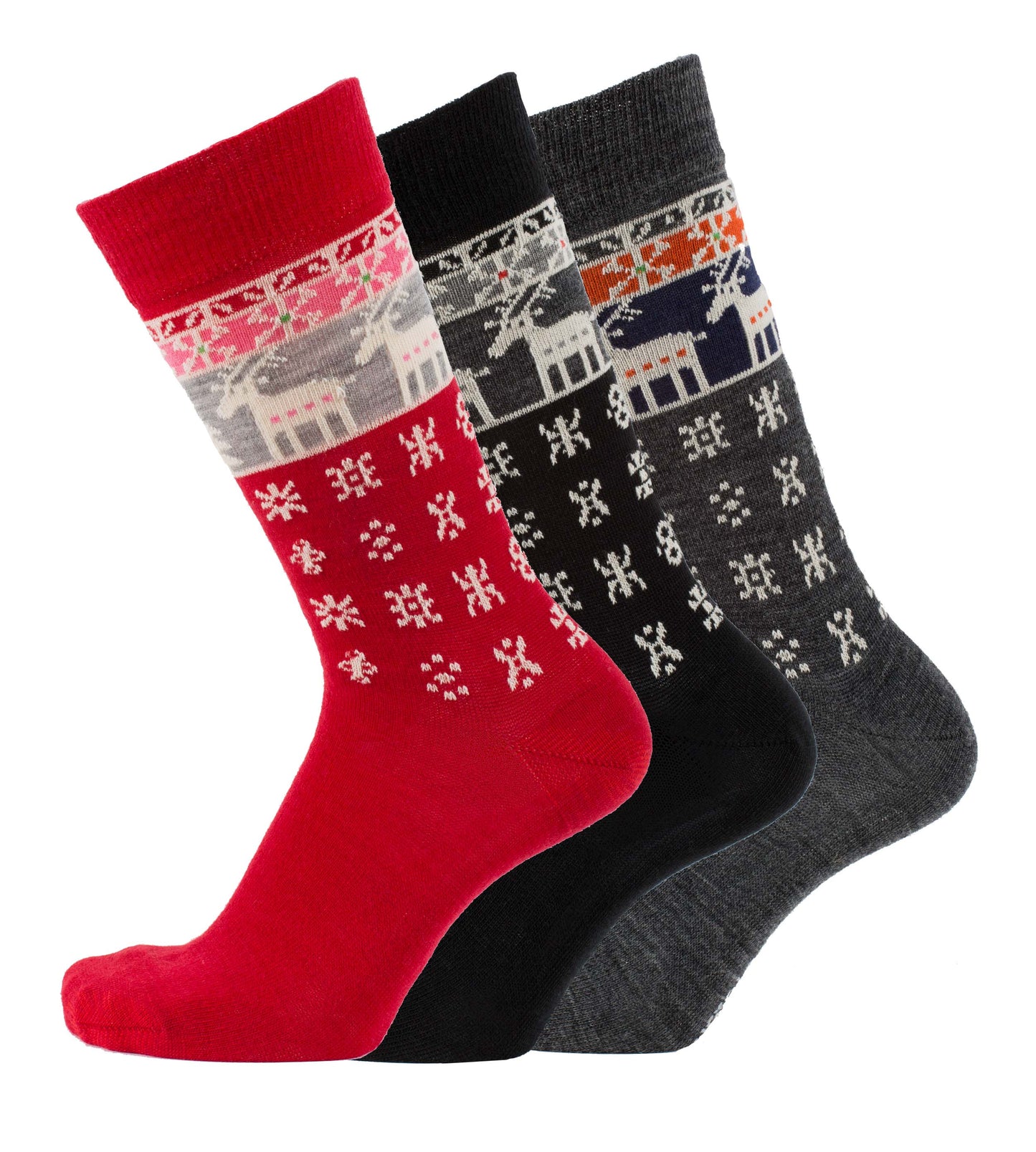 Deer Ullstrumpa Röd