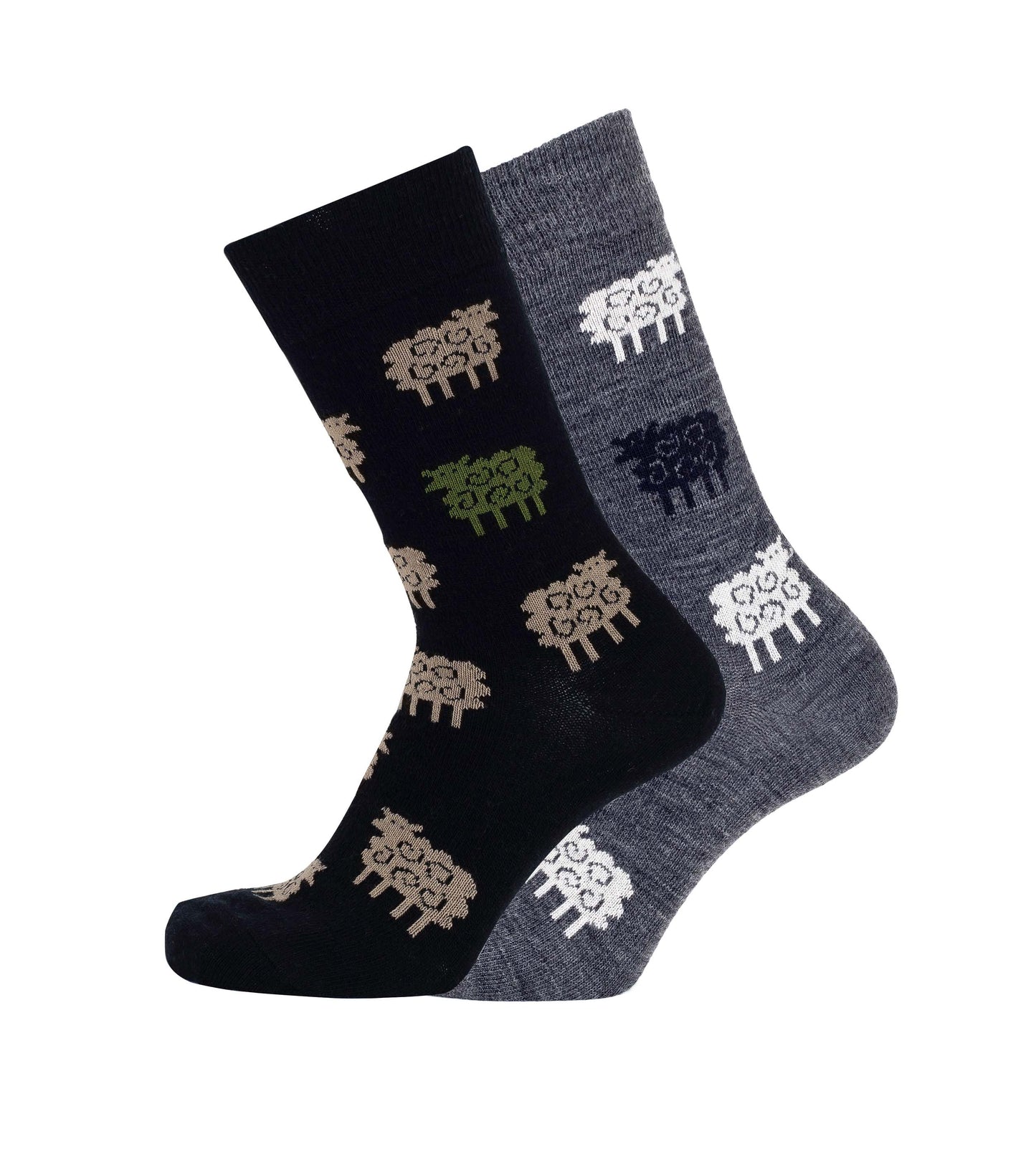 Sheep Ullstrumpa AntracitgrÄ