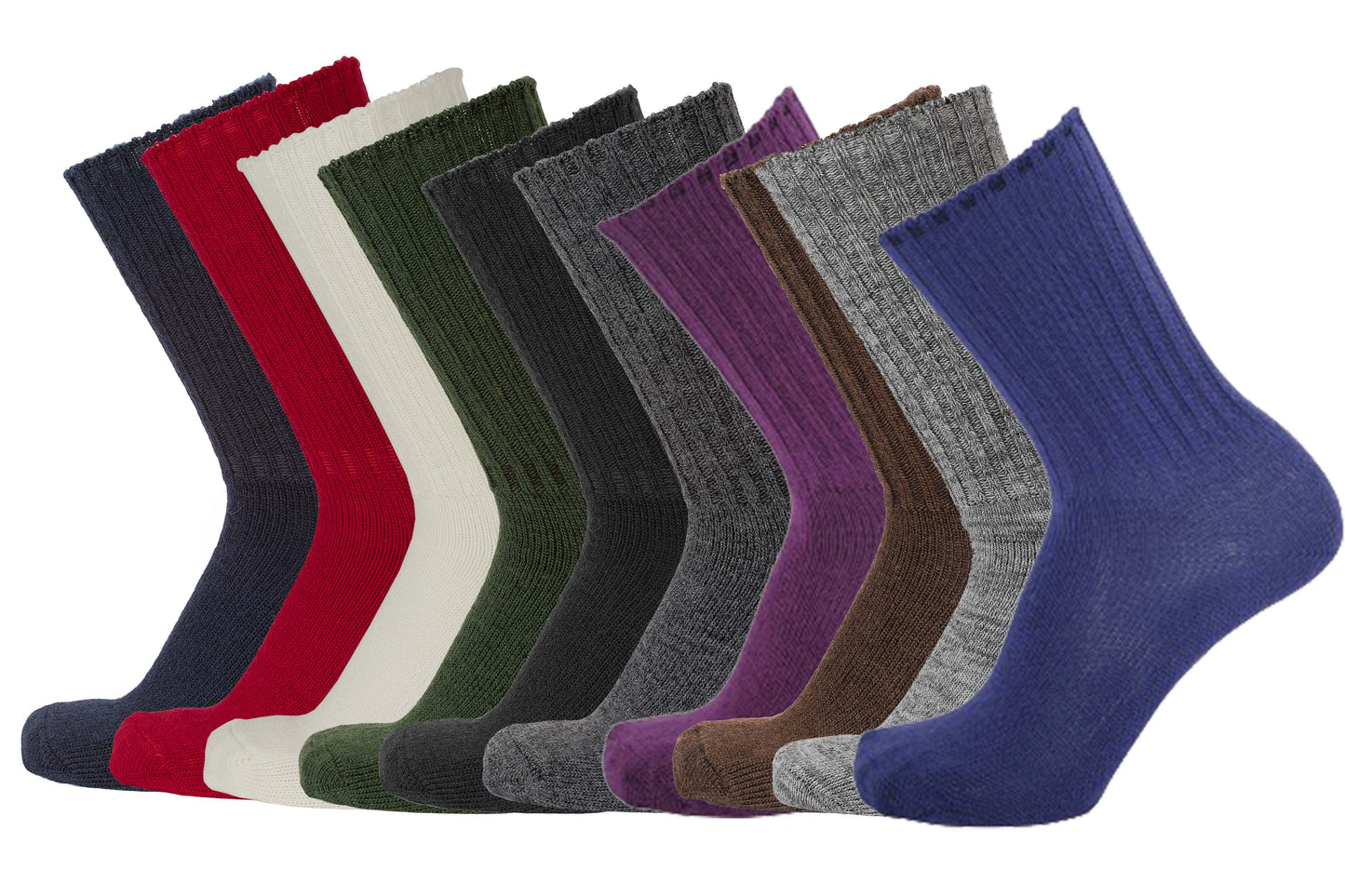 Skogslyckan Ullstrumpa Brun