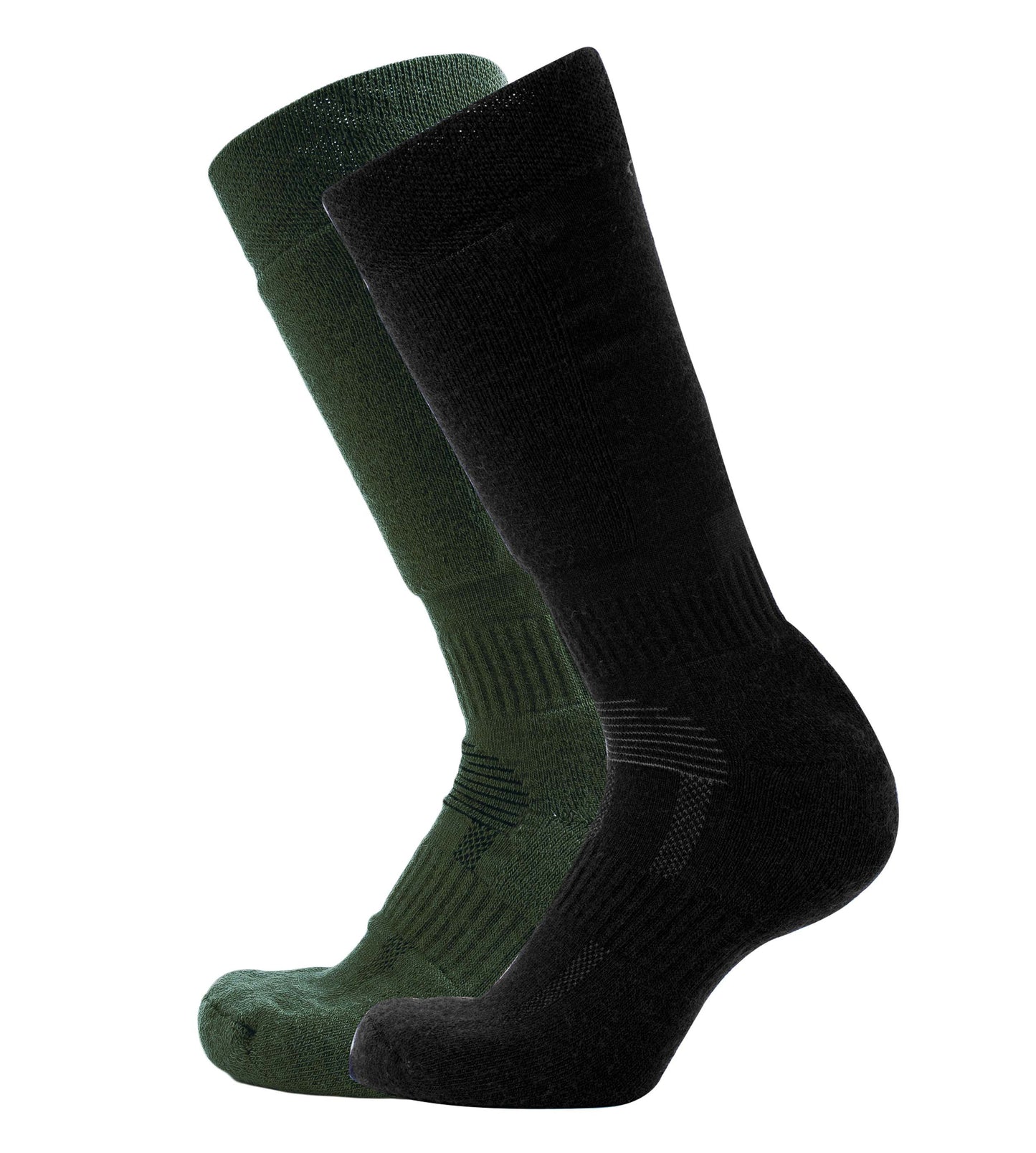 Taberg Ullstrumpa Outdoor Svart